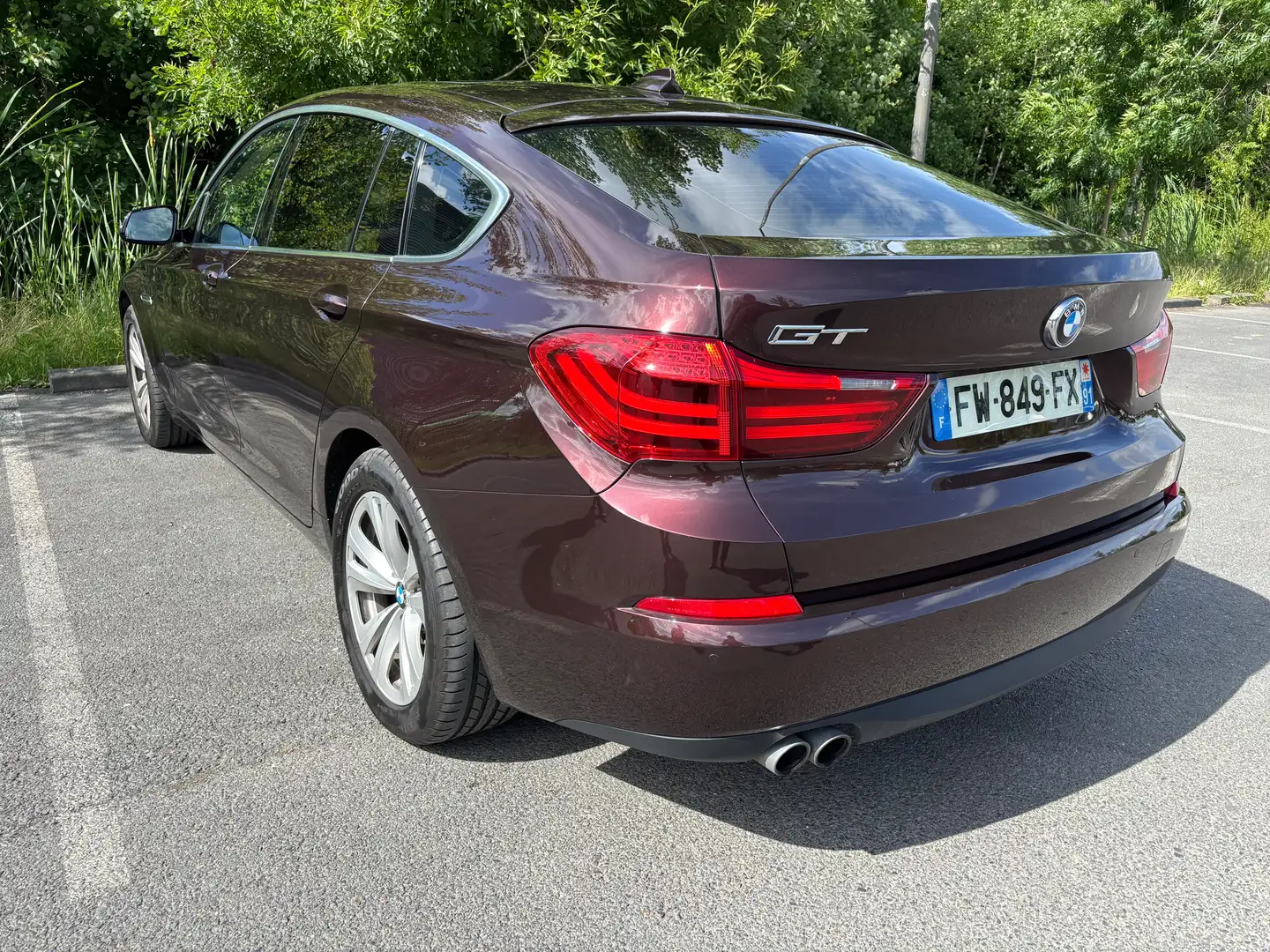 BMW 520 Gran Turismo 520d 184 ch Luxury A Brun - 1