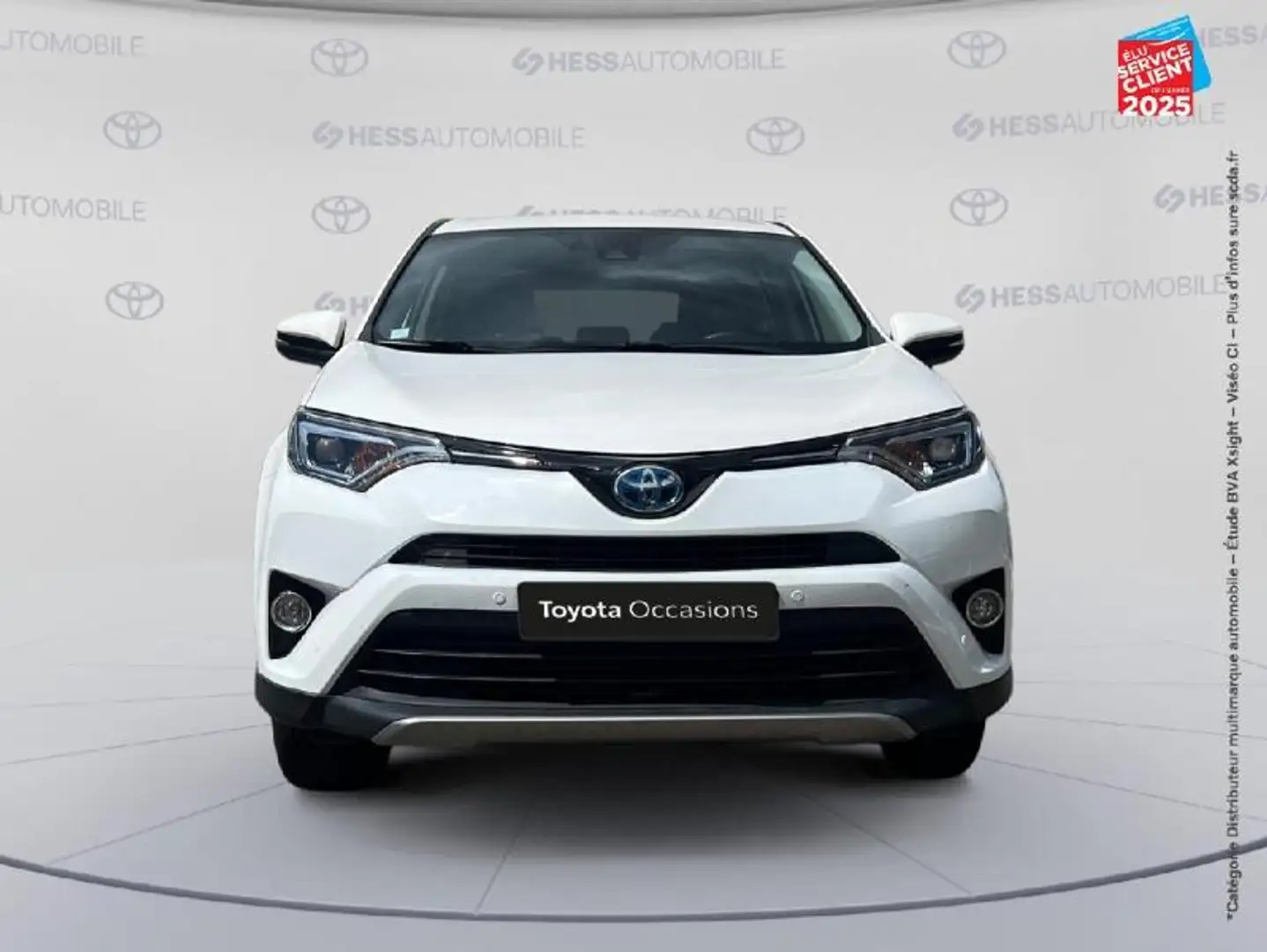 Toyota RAV 4 197 Hybride Dynamic 2WD CVT Camera Blanc - 2