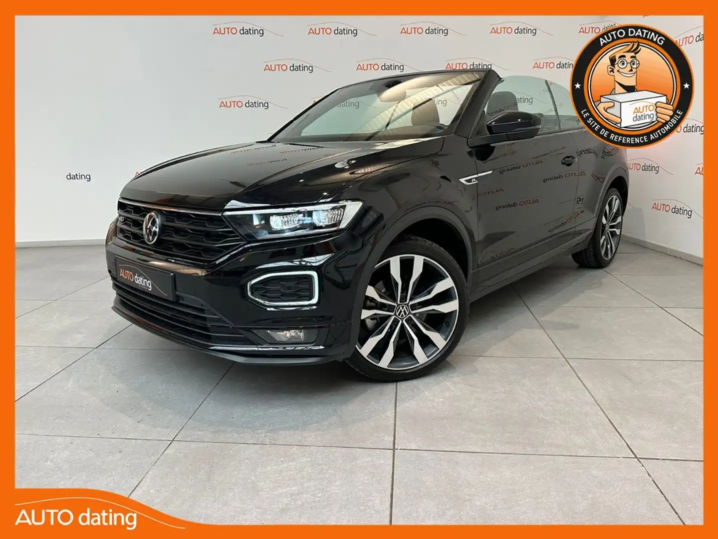 Volkswagen T-Roc Cabriolet 1.5 TSI R-Line OPF DSG Noir - 1