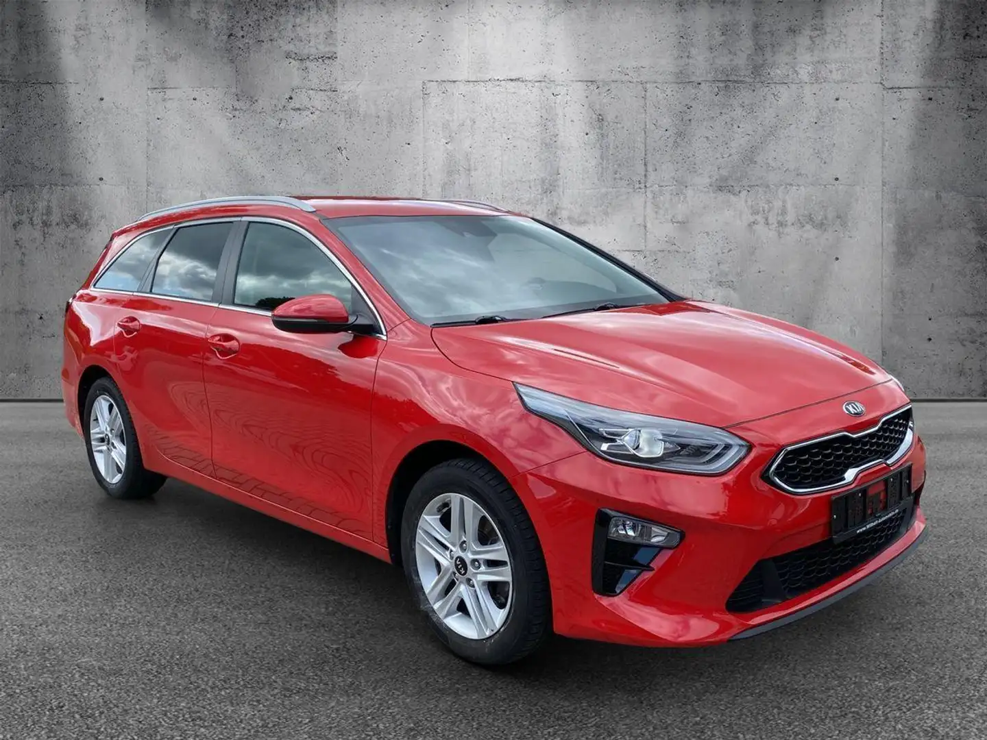 Kia Ceed SW / cee'd SW 1.4 TGDI LED / Navi / GARANTIE Rojo - 2