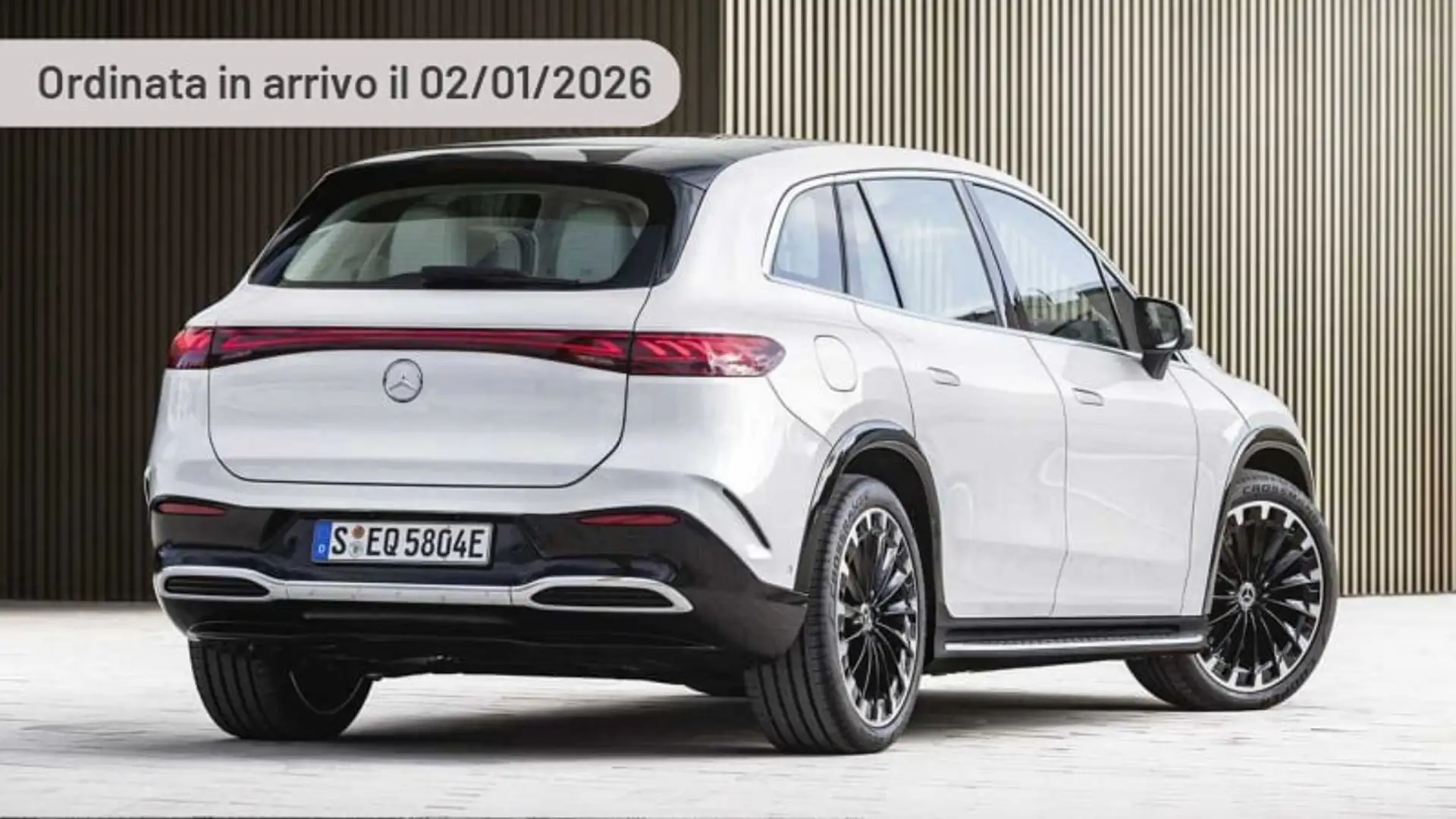 Mercedes-Benz EQS 580 4MATIC Electric Art Premium Argento - 1