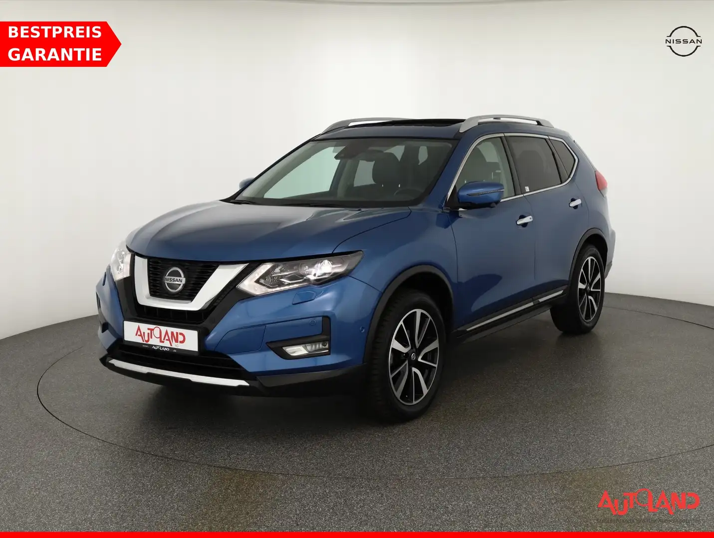 Nissan X-Trail 1.3 DIG-T Tekna LED Leder Panorama 360° Blau - 1