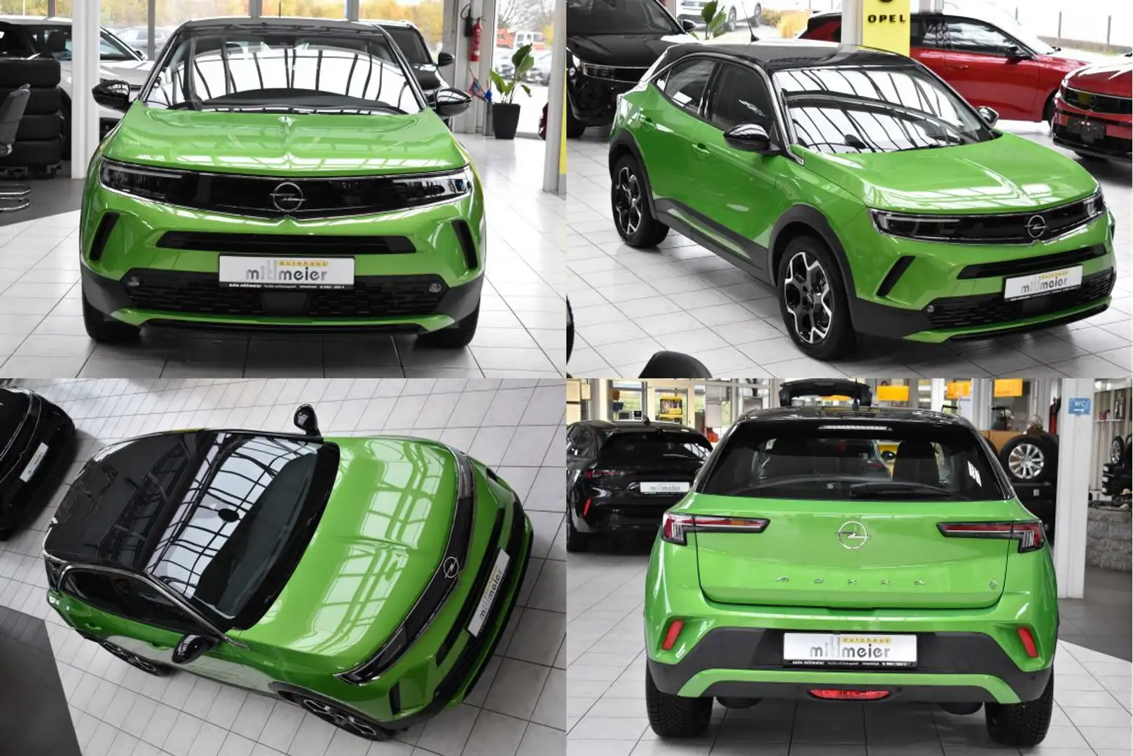Opel Mokka-E Elegance 11kW OBC LED Kam. Winterbereift Grün - 2