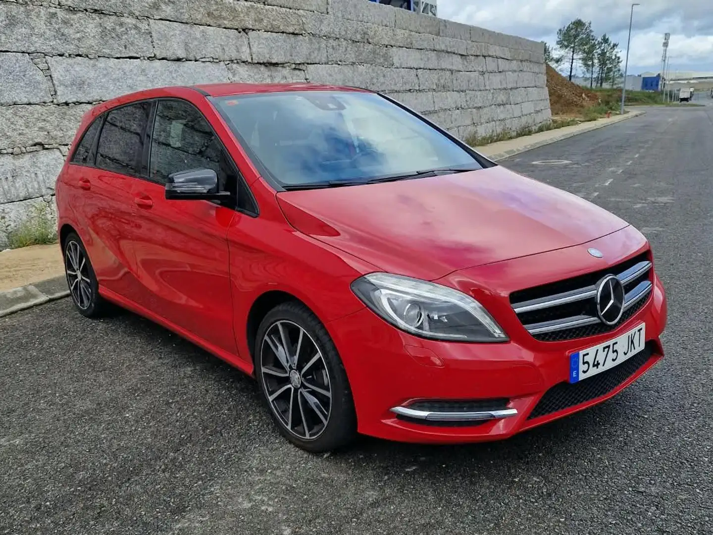 Mercedes-Benz B 200 B 200CDI BE Rojo - 2