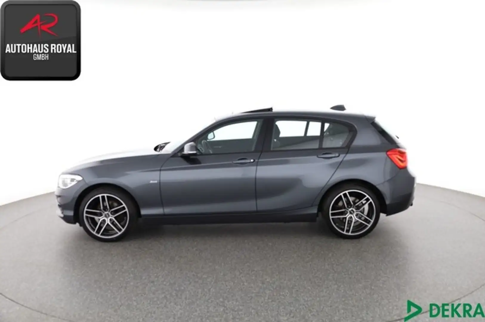BMW 120 i SPORTLINE NAVIPROF,GLASDACH,SCHECKHEFT,18Z Сірий - 2