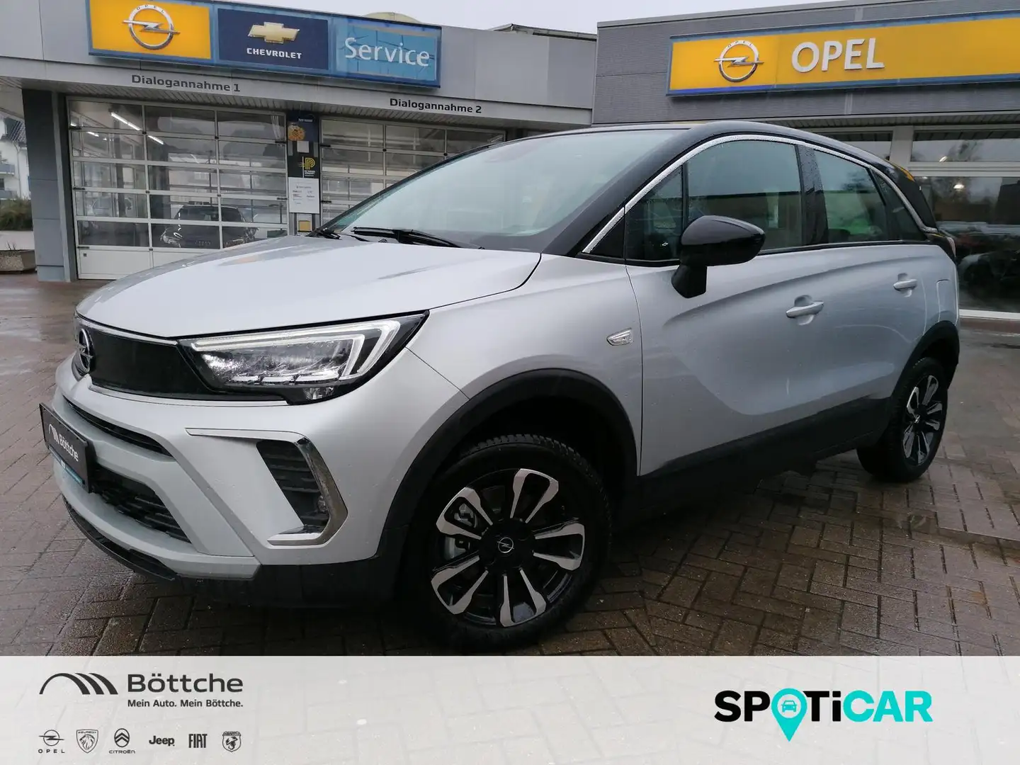 Opel Crossland 1.2 Elegance AT/Allw/AHK/LED/DAB/Shz/Klimaauto/Ass Gri - 1