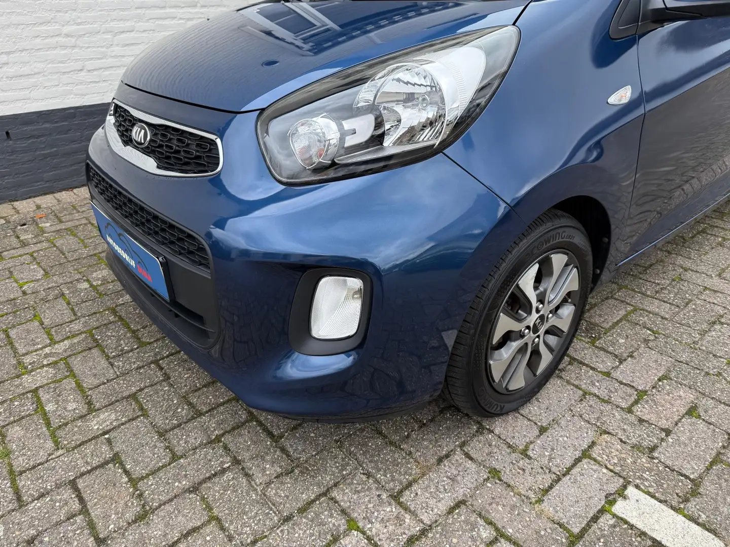 Kia Picanto 1.0 CVVT EconomyPlusLineNavigator/ 1e Eigenaar/ Cr Blauw - 2