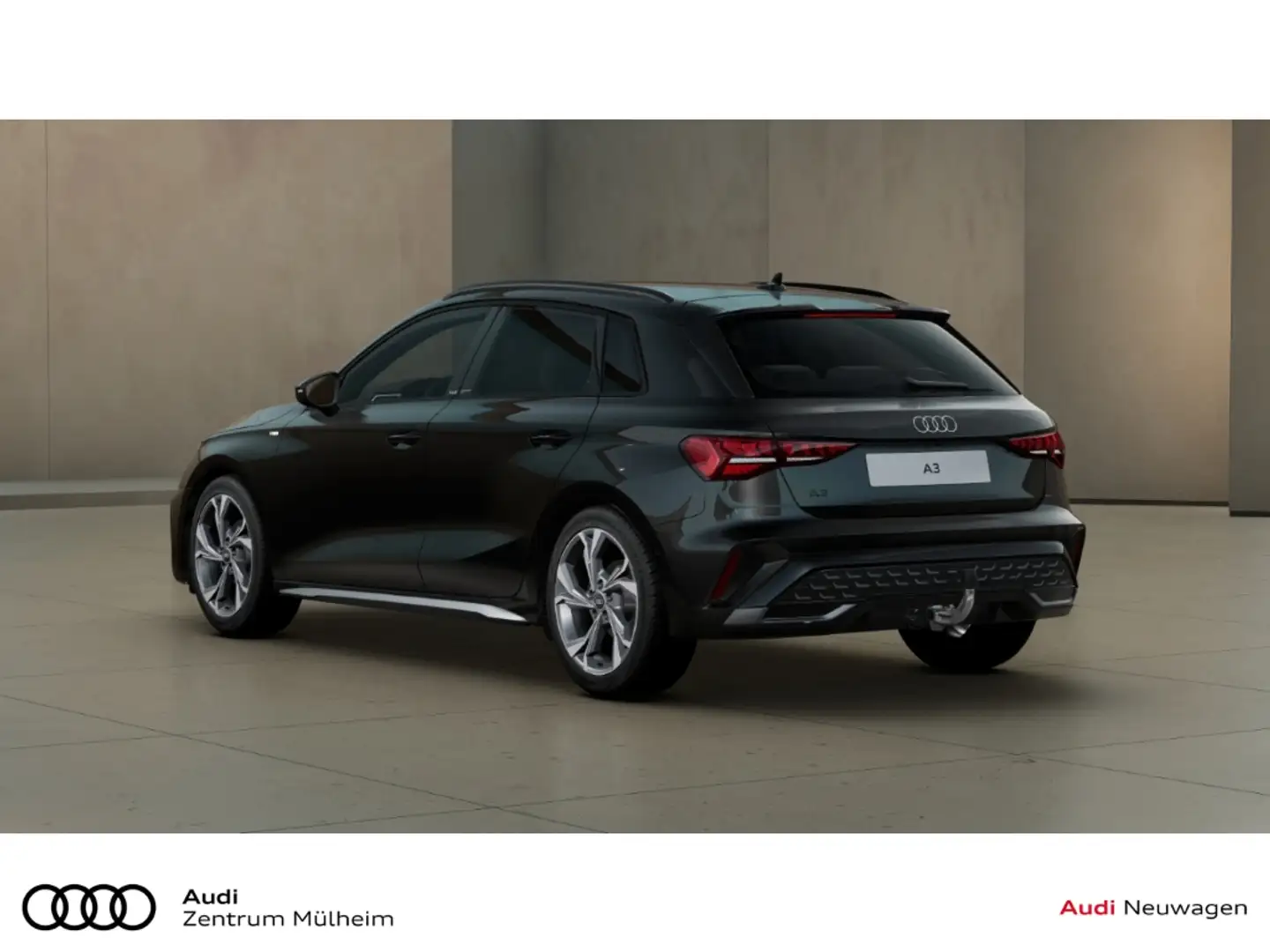 Audi A3 Sportback 30 TFSI S lineAHK-abnehmbar Navi Digital Schwarz - 2