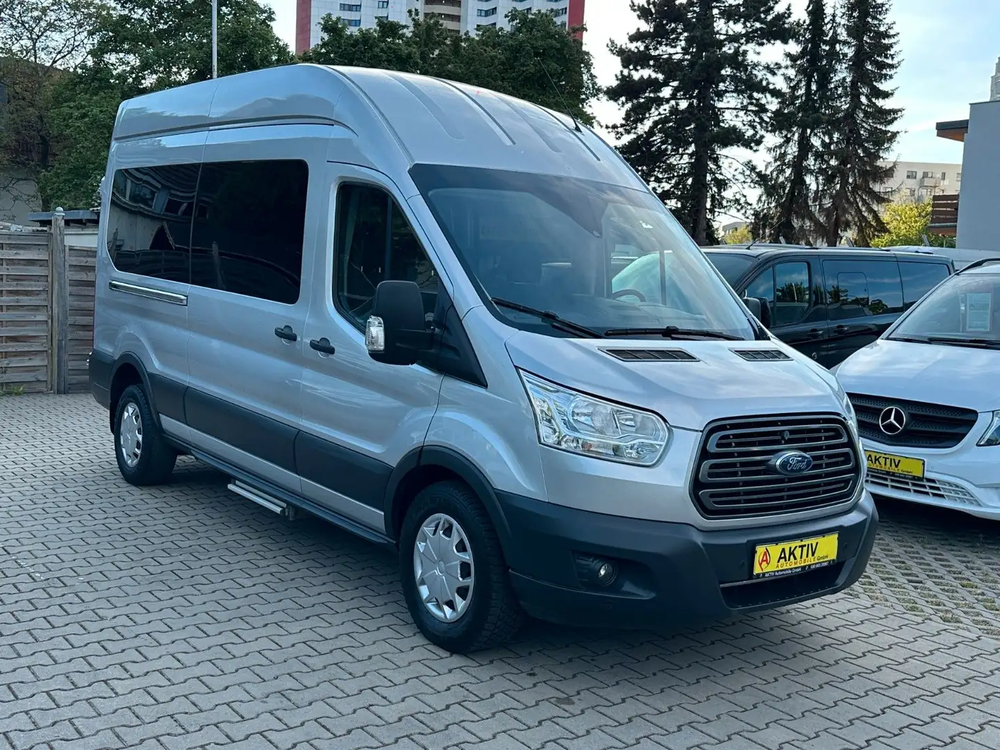 Ford Transit Kombi 350 L3 Hoch Trend*Automatik*40 Tkm Silber - 1