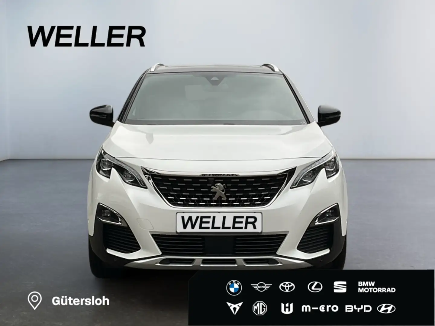 Peugeot 3008 BlueHDi 180 EAT8 GT *LED*Pano*360°*FOCAL*ACC* Weiß - 2