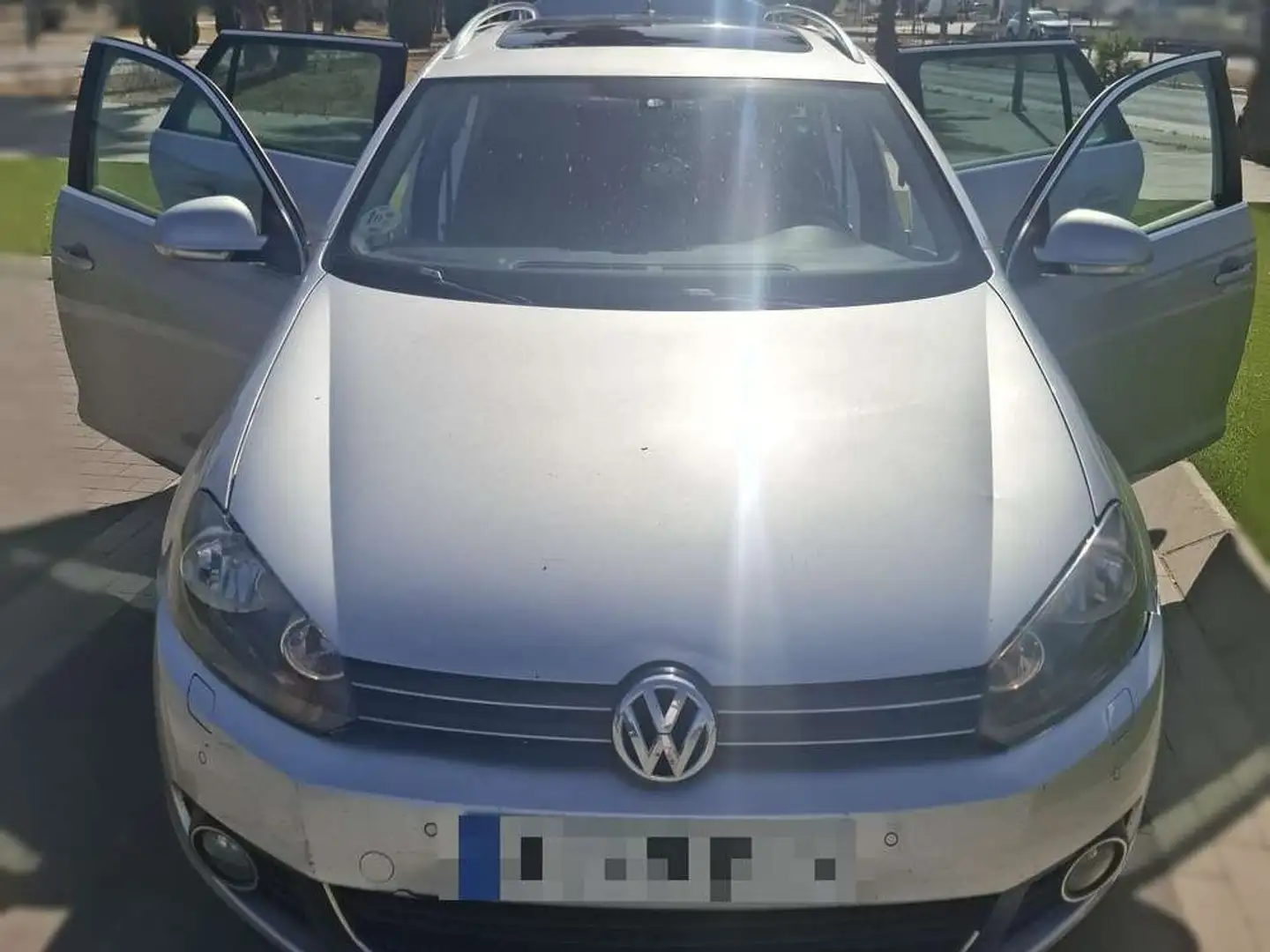 Volkswagen Golf Variant 2.0TDI CR Sport DSG 140 Gris - 1