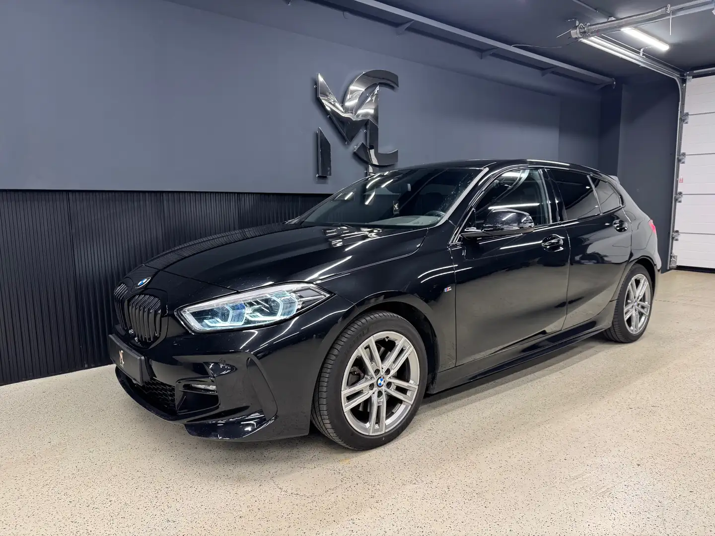 BMW 116 116d AUT.`M-SPORT`NAVI`LED`SITZHEIZUNG`TEMPOMAT` Schwarz - 2