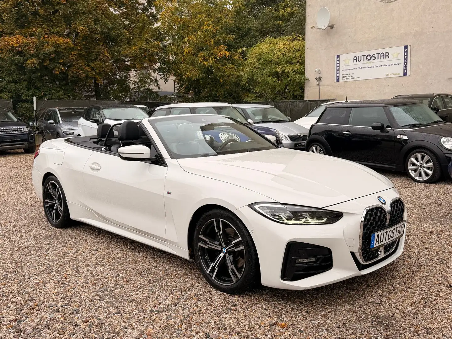 BMW 420 d Cabrio M-Paket Sport*Top Zustand* Weiß - 1