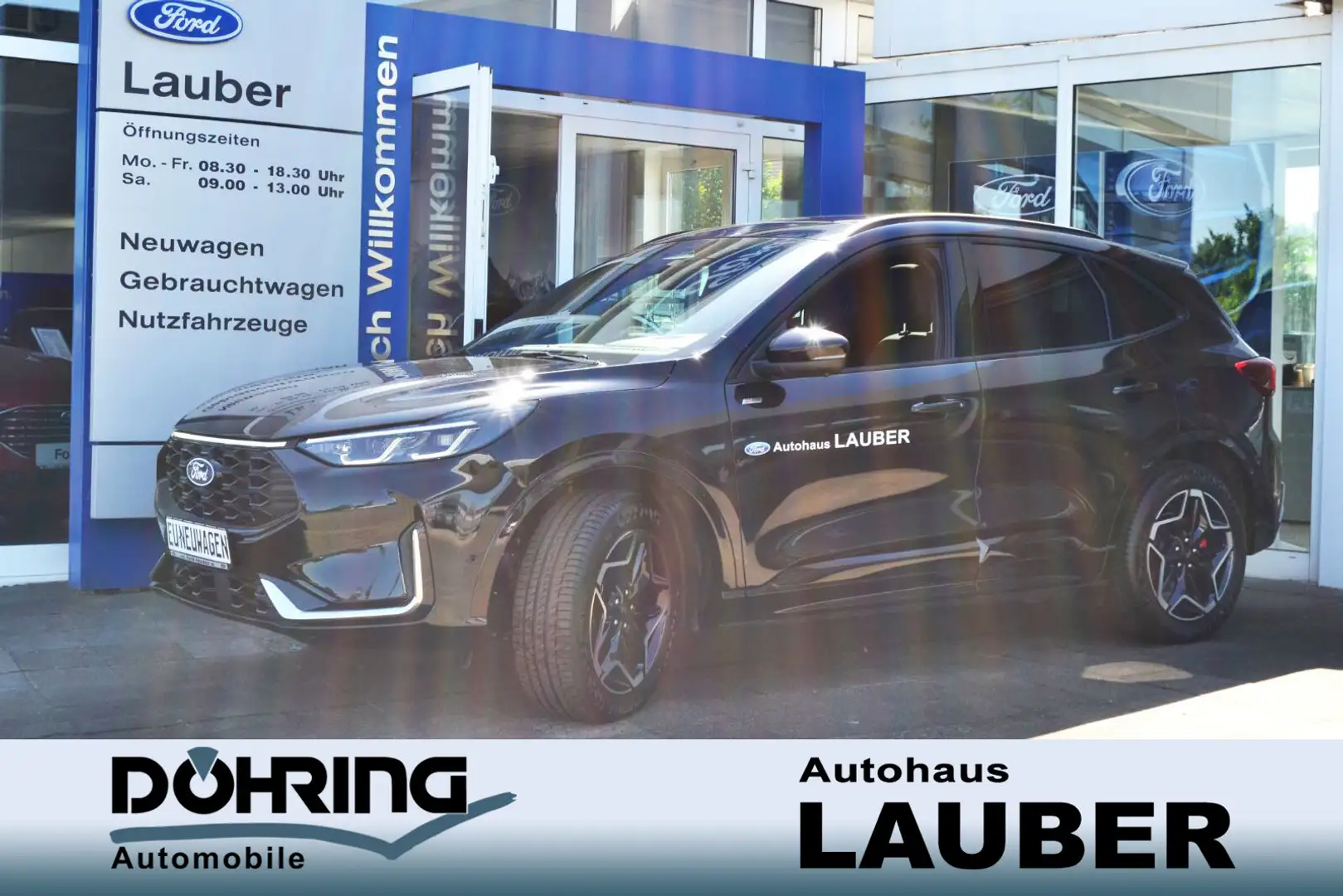 Ford Kuga Kuga 2,5 FHEV ST-Line X *-32,8% AWD Navi+Techno+Panorma+AHK Negro - 1