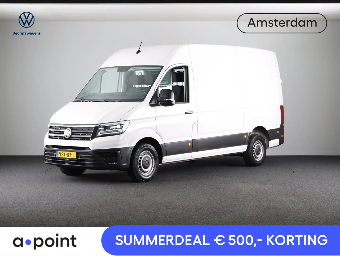 Volkswagen Crafter 35 2.0 TDI L3H3 Highline EURO6 140PK TREKHAAK | NA Wit - 1