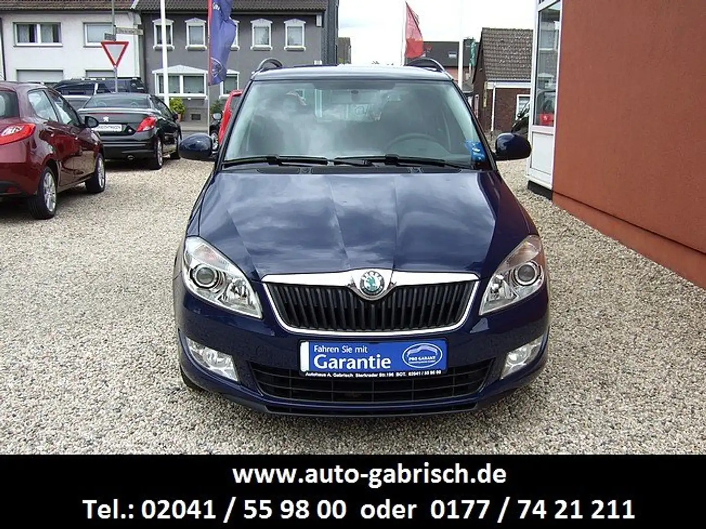 Skoda Fabia Family,Tempomat,Navi,1.Hand,AHK,Klimaautomatik Blau - 2