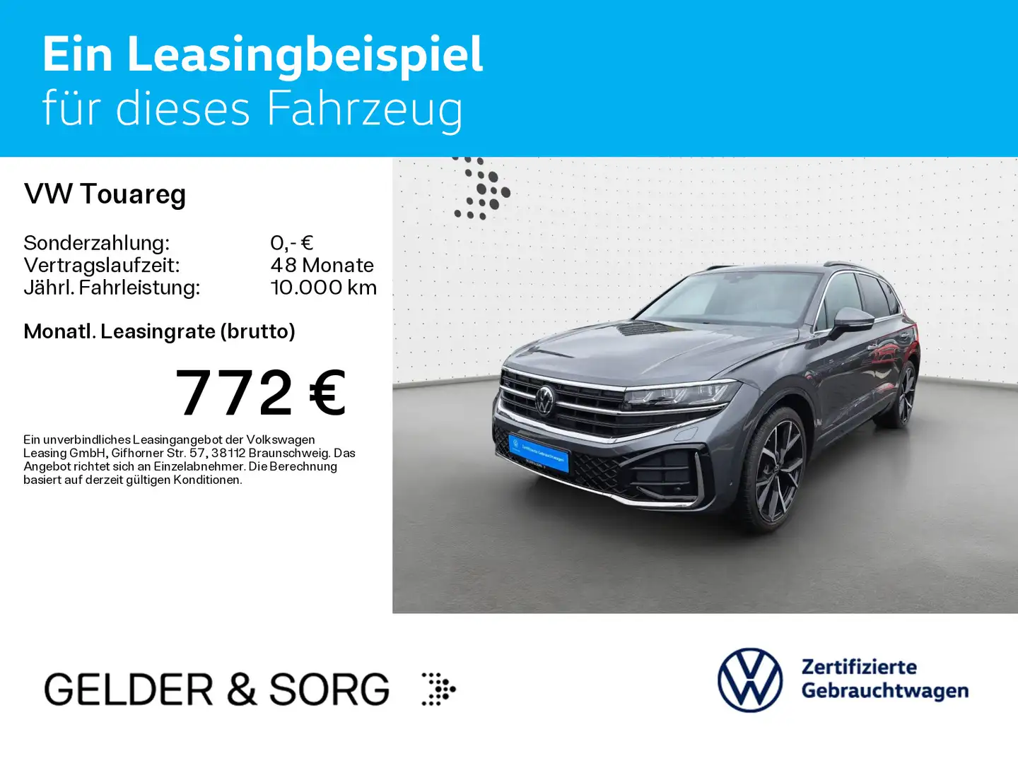 Volkswagen Touareg R-Line 3.0 TDI Facelift*22Z*STHZ*LUFT*HU Gris - 2