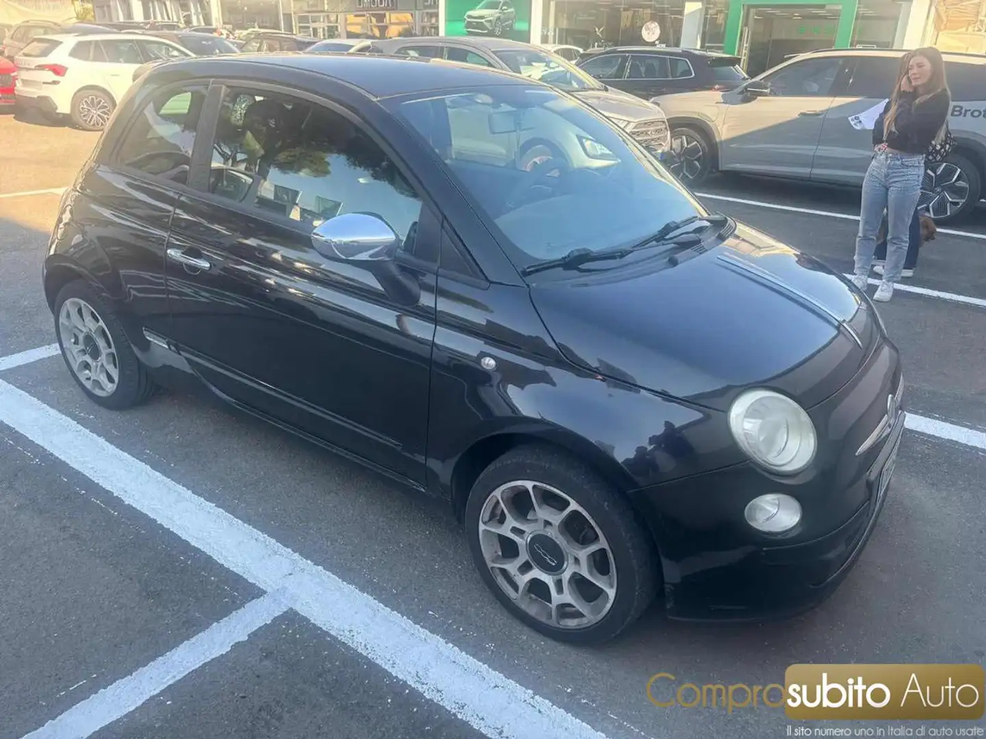 Fiat 500 1.3mjt Sport Nero - 1