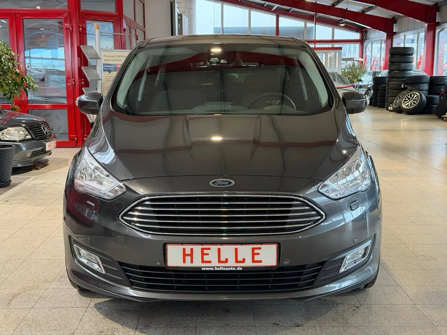 Ford C-Max 1.0 Titanium*NAVI+PDC+CARPLAY Grau - 2