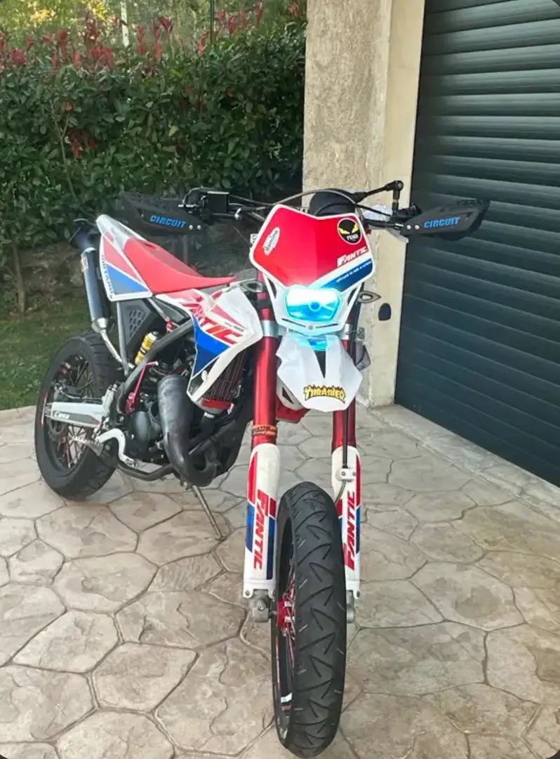 Fantic 50M motard casa Kırmızı - 1