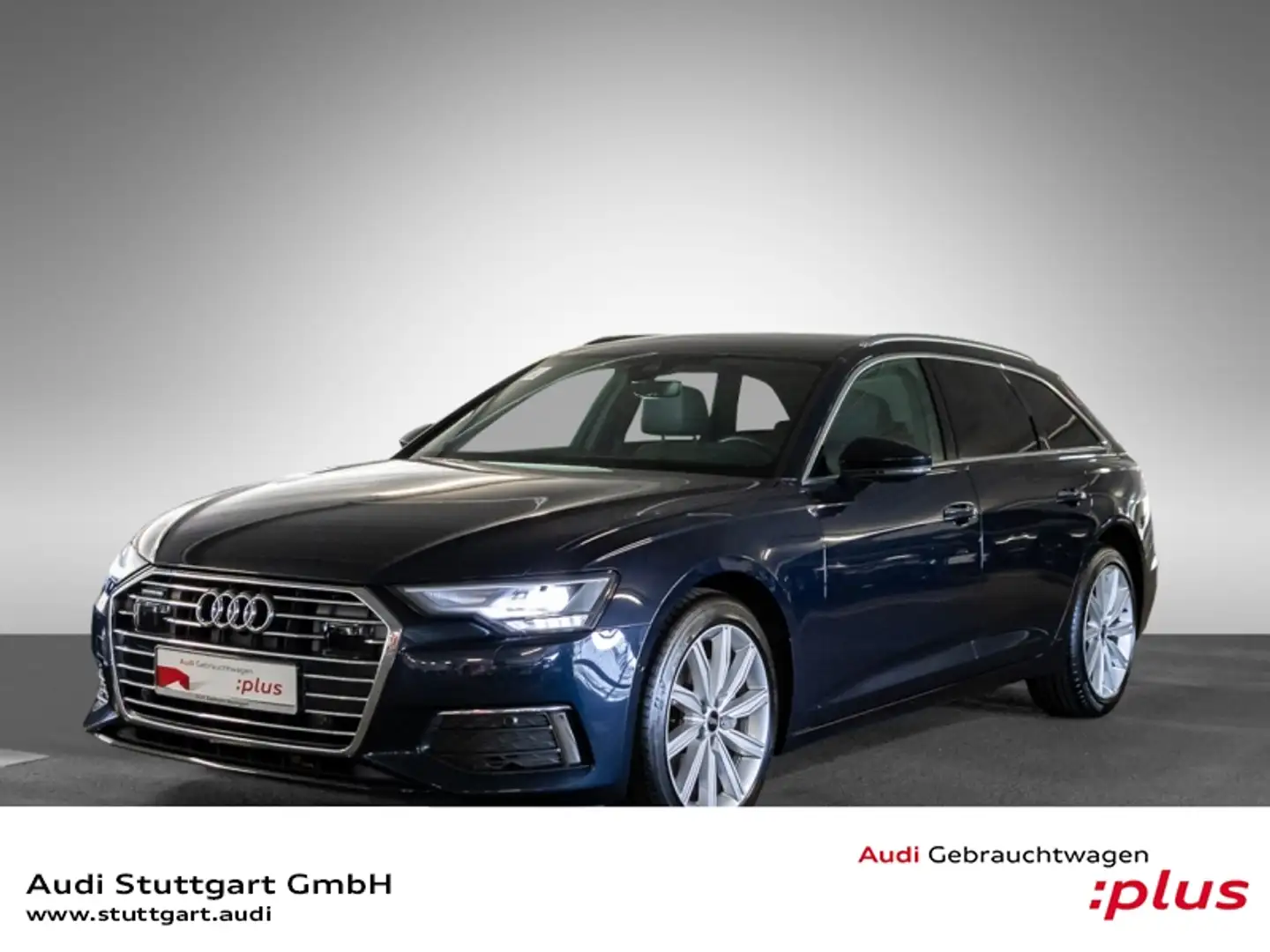 Audi A6 Avant design 40 TDI qu Pano Head Up Tour ACC Blau - 1