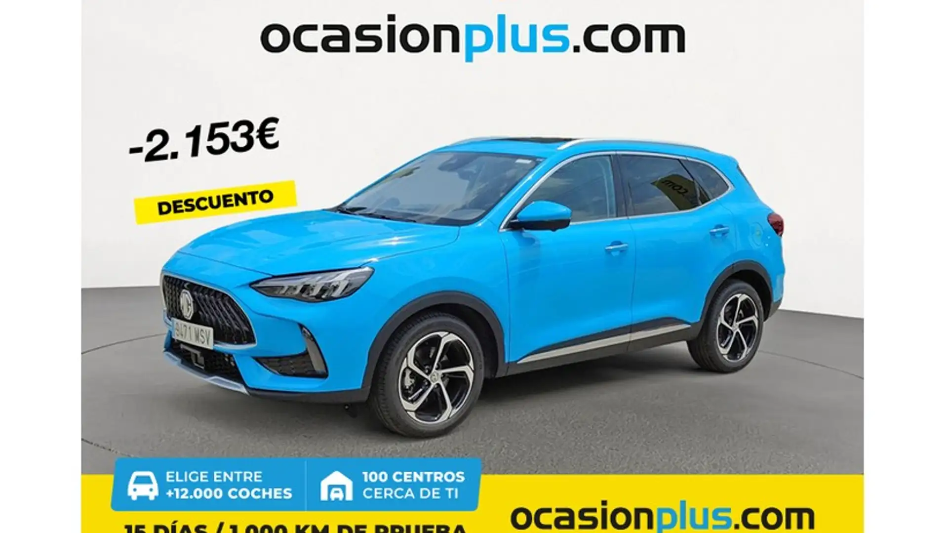 MG HS 1.5 T-GDI Luxury Aut. Bleu - 1