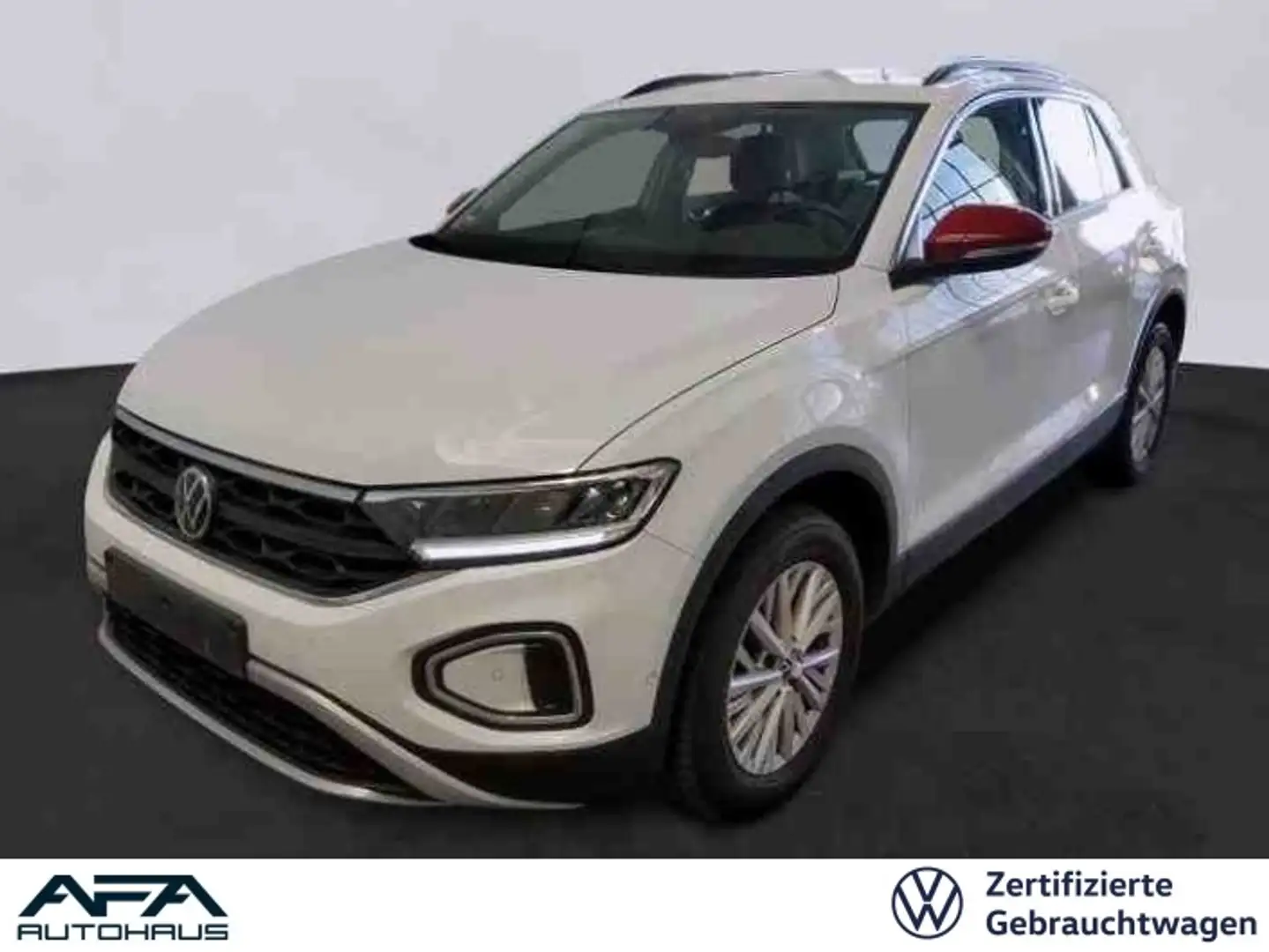 Volkswagen T-Roc 2,0 TDI Life LED*Navi*ACC*App-Connect Weiß - 1