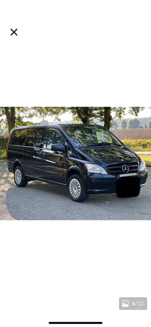 Mercedes-Benz Vito 116 CDI 4MATIC Lang Aut. SHUTTLE Schwarz - 2