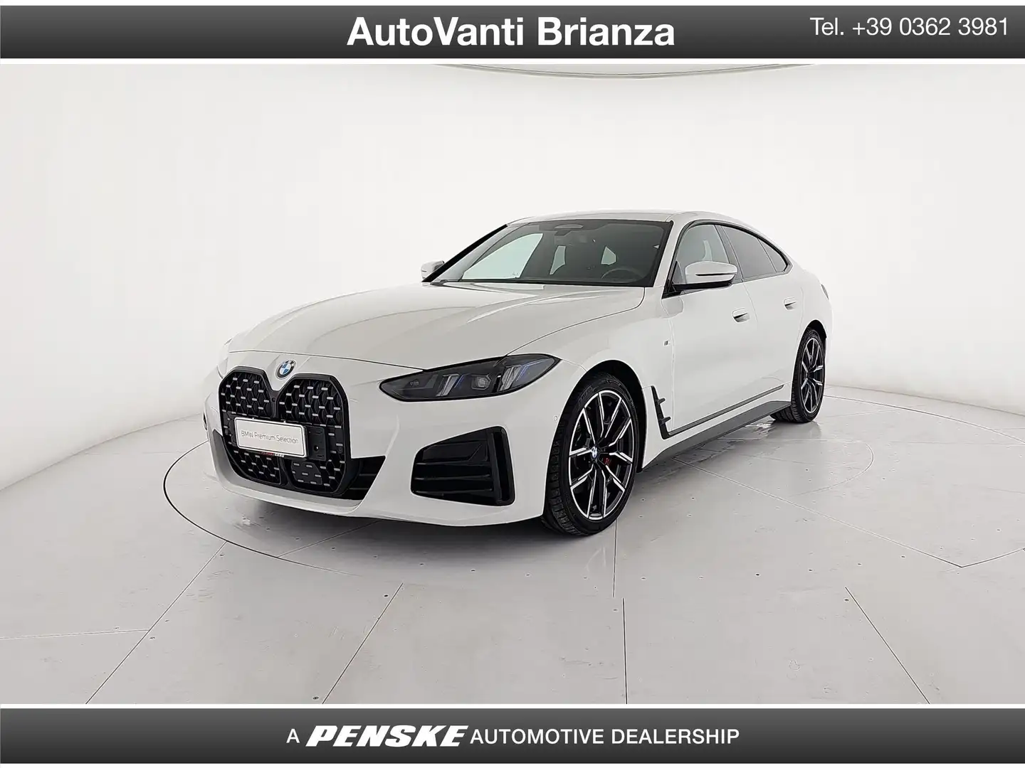 BMW 420 420d xDrive 48V LCI Msport Pro Blanc - 1