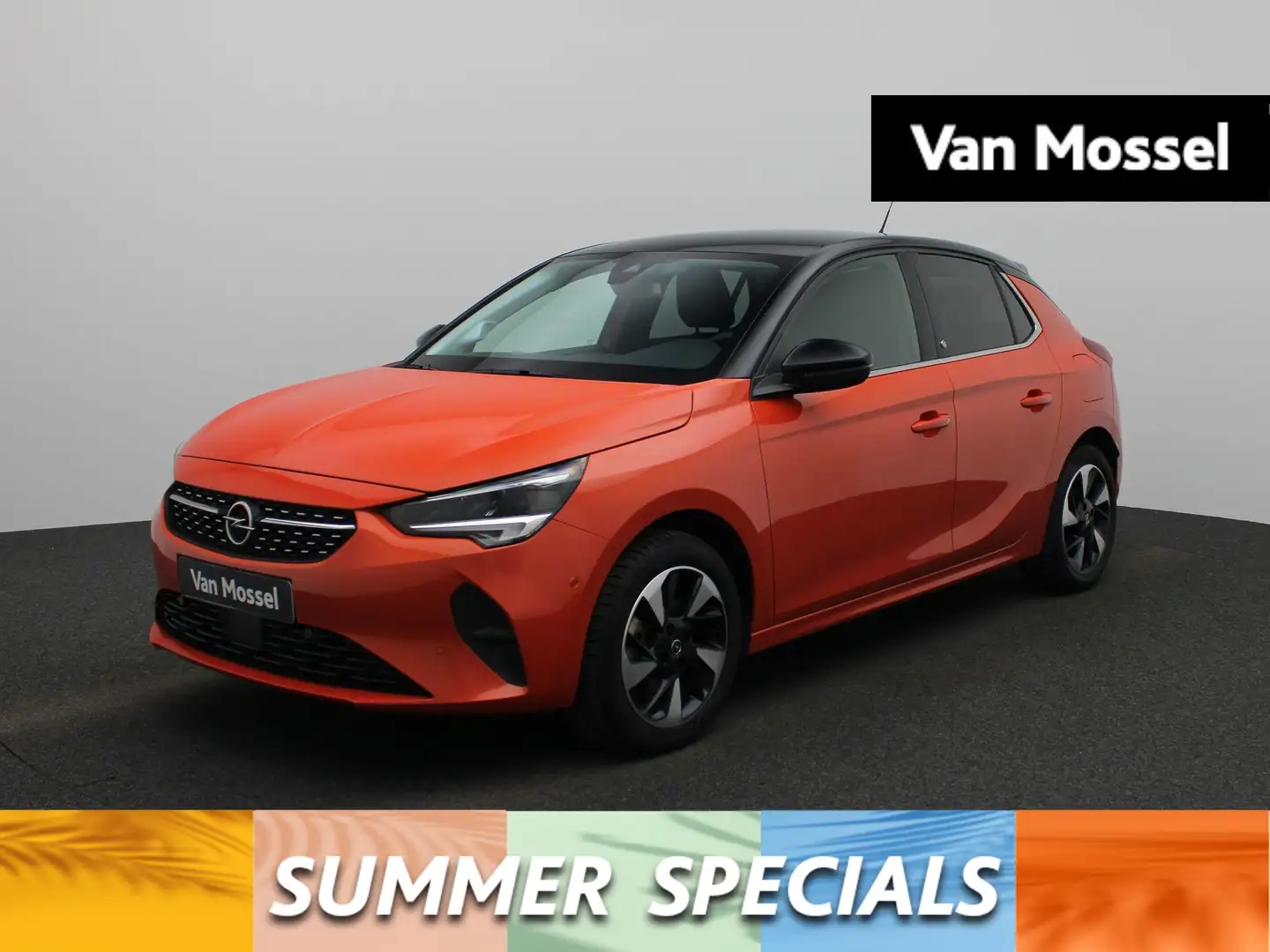 Opel Corsa-e Elegance 50 kWh Orange - 1