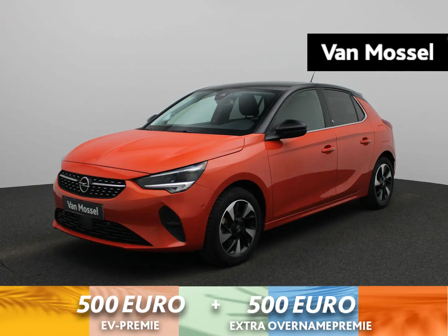 Opel Corsa-e Elegance 50 kWh Orange - 1