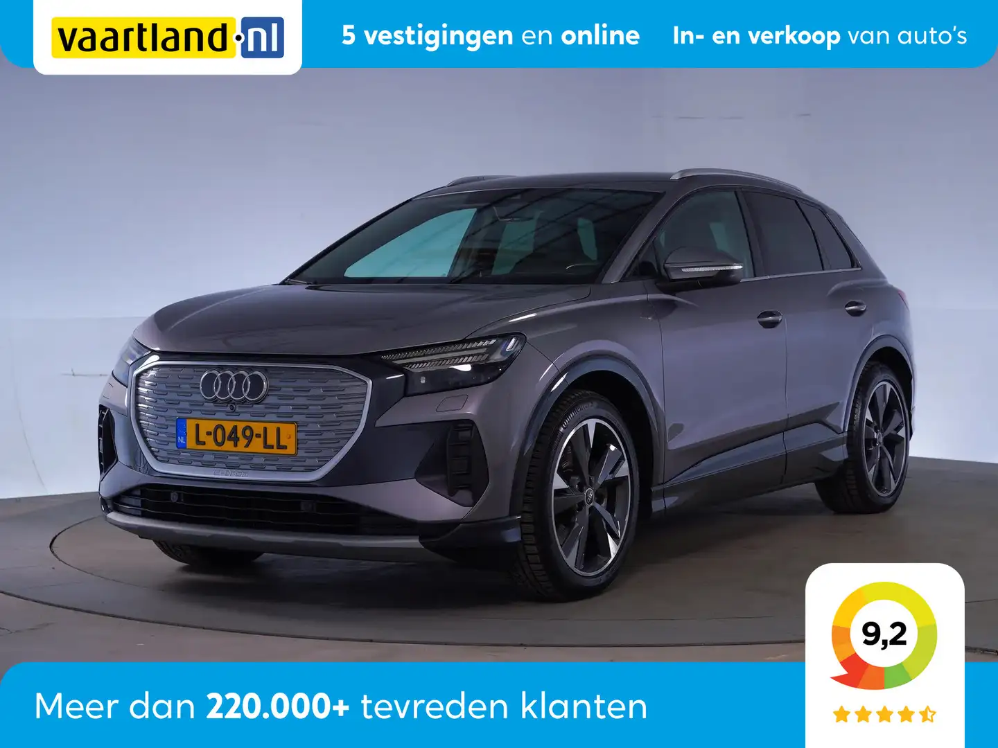 Audi Q4 e-tron 40 Launch edition Advanced 77 kWh Grijs - 1