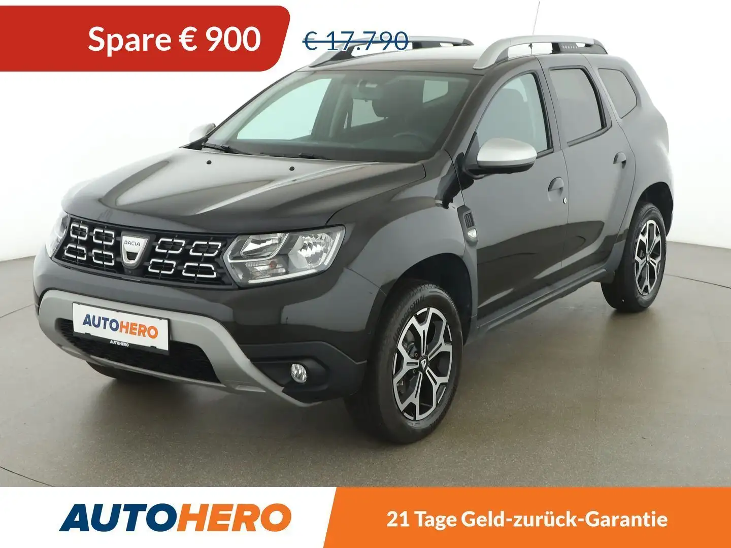 Dacia Duster 1.3 TCe Prestige *TOT*360*NAVI*SHZ* Schwarz - 1