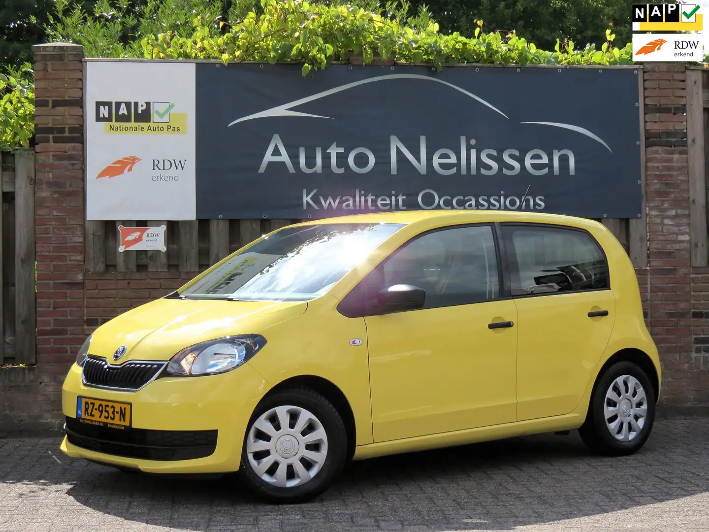 Skoda Citigo 1.0 Greentech Active 5-DEURS | NIEUWE MODEL | LOGI Jaune - 1