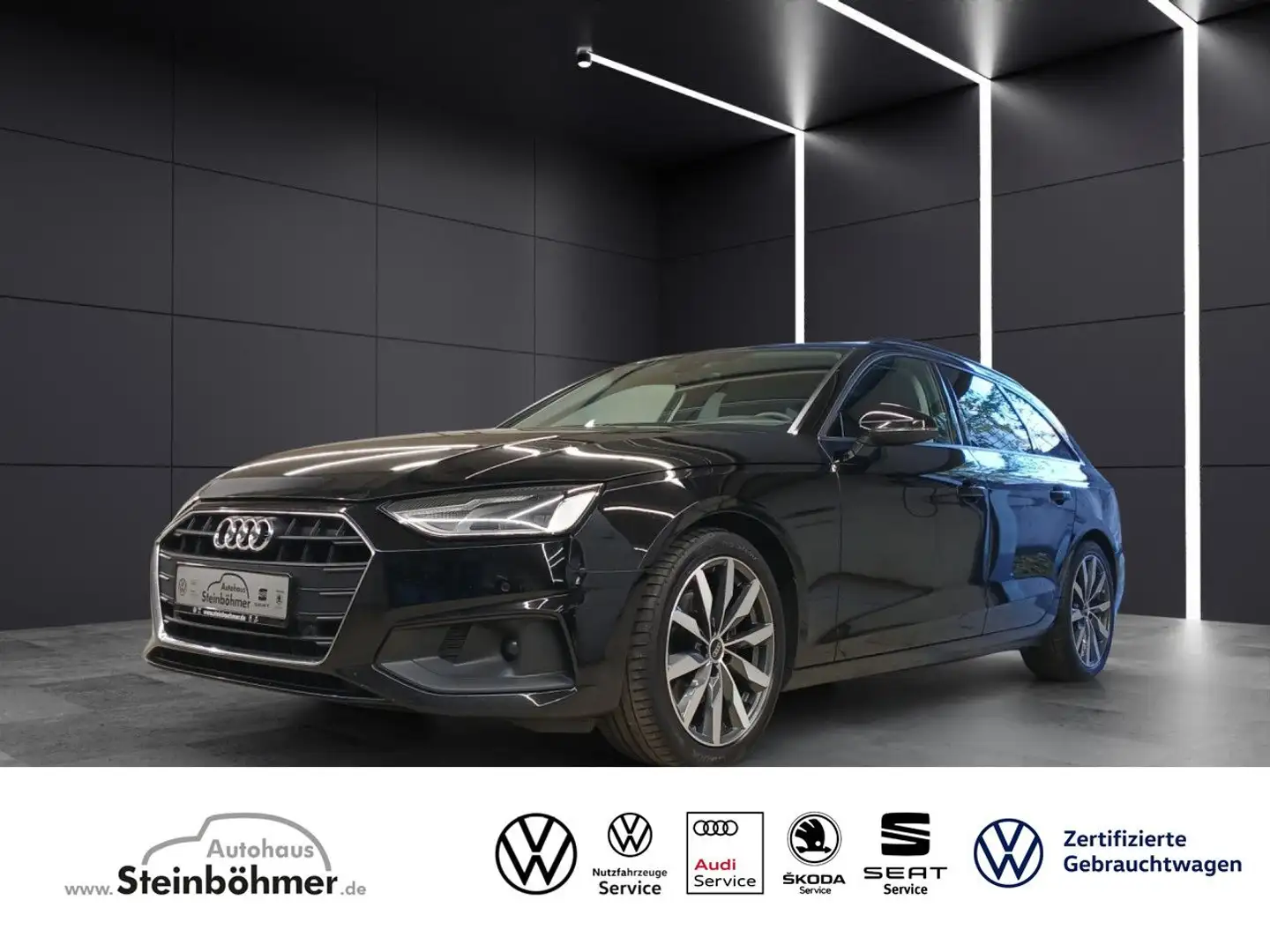 Audi A4 35 2.0 TDI Avant LED Smartph.Interface Sitzhzg. Schwarz - 1