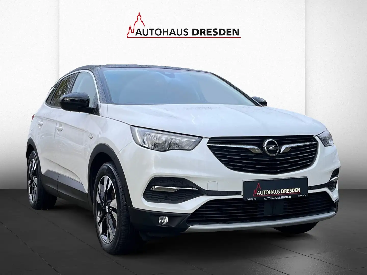 Opel Grandland 1.2 Turbo SHZ-NAVI-RÜCKFAHRKAMERA Weiß - 2