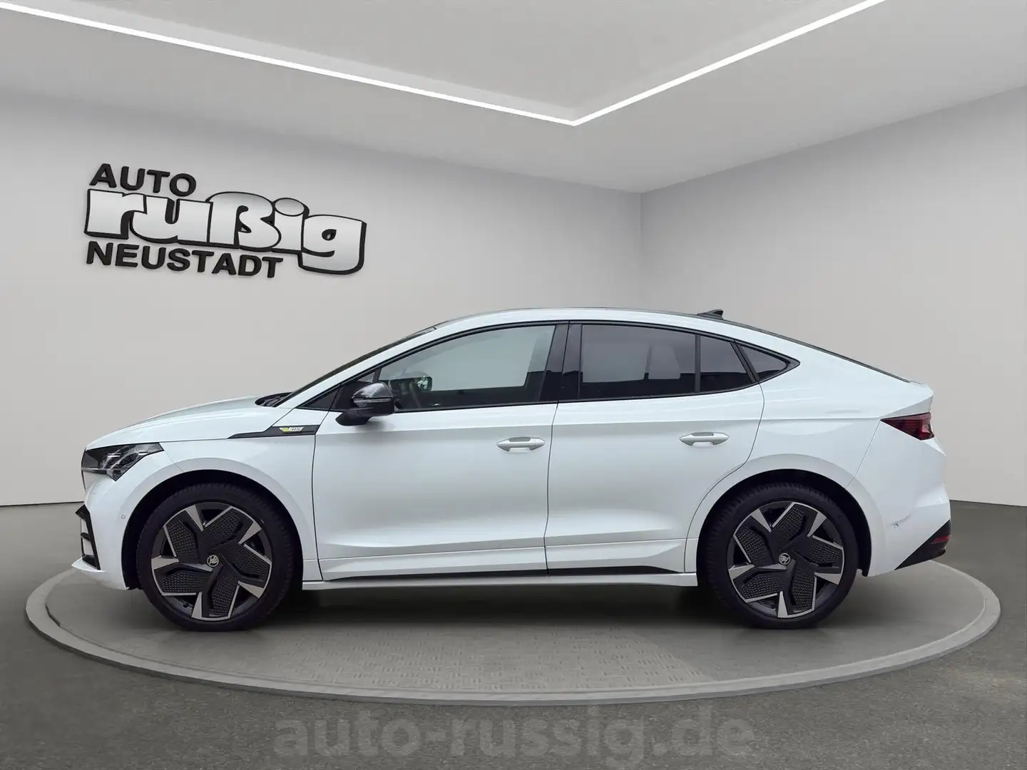 Skoda Enyaq Coupe RS Suite 4x4,HUD,AHZV,21Zoll,Wärmep Weiß - 2