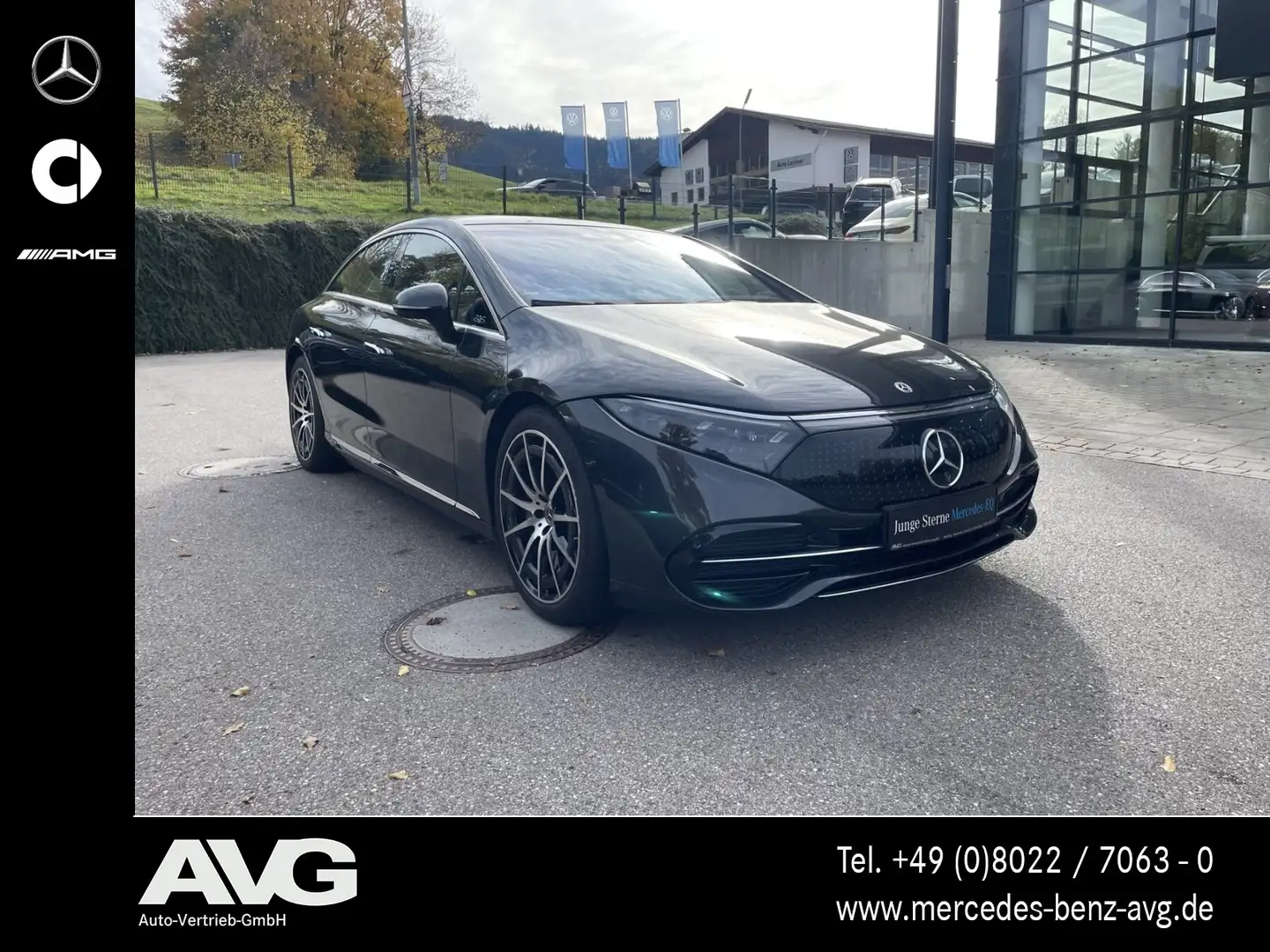 Mercedes-Benz EQS EQS 450+ HYPERSCREEN|AMG21"|PANO|KEYL|HUD|BURM. Grau - 2