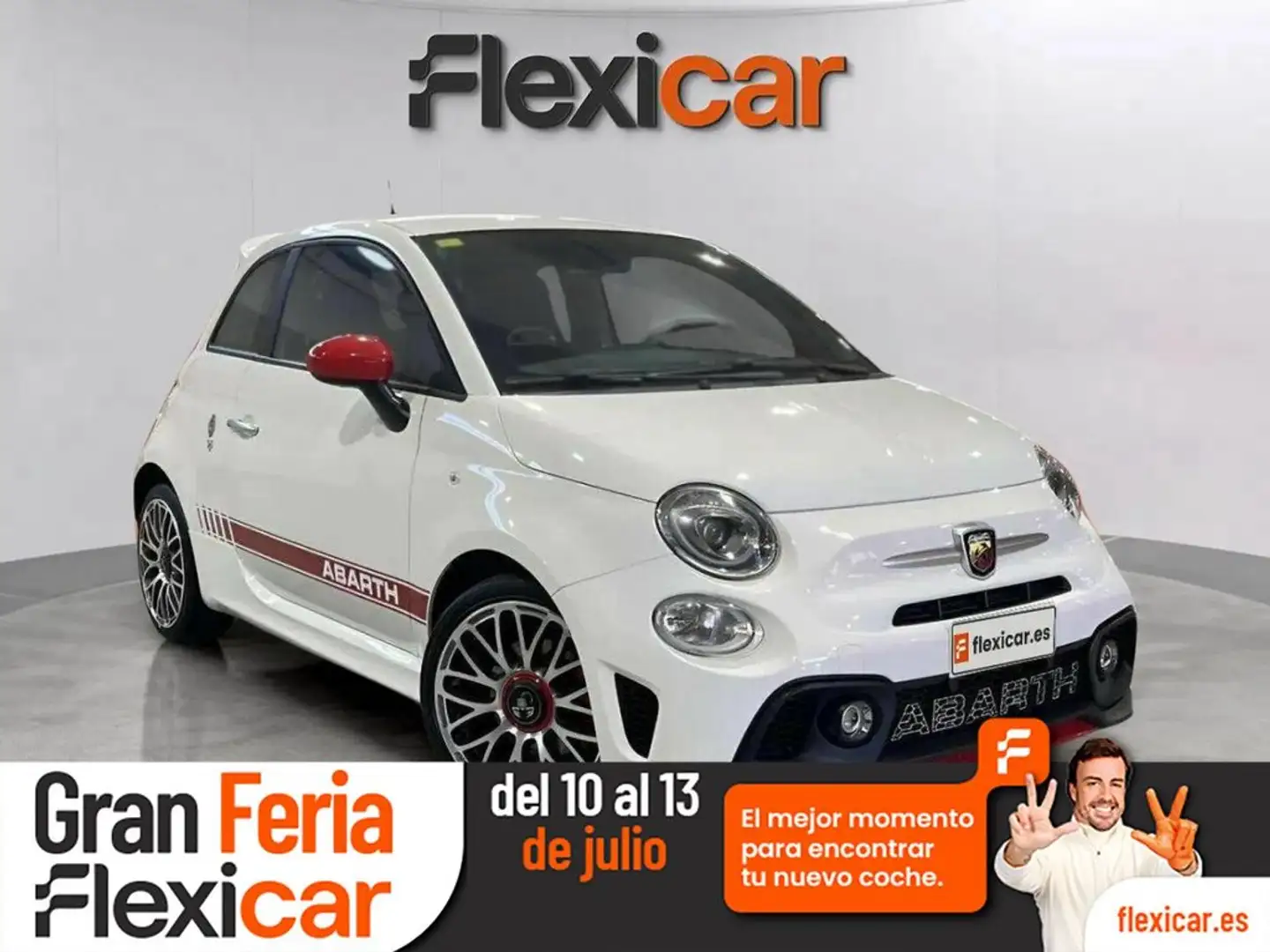 Abarth 500 1.4 16v T-Jet 595 118kW Pista E6D Blanco - 1