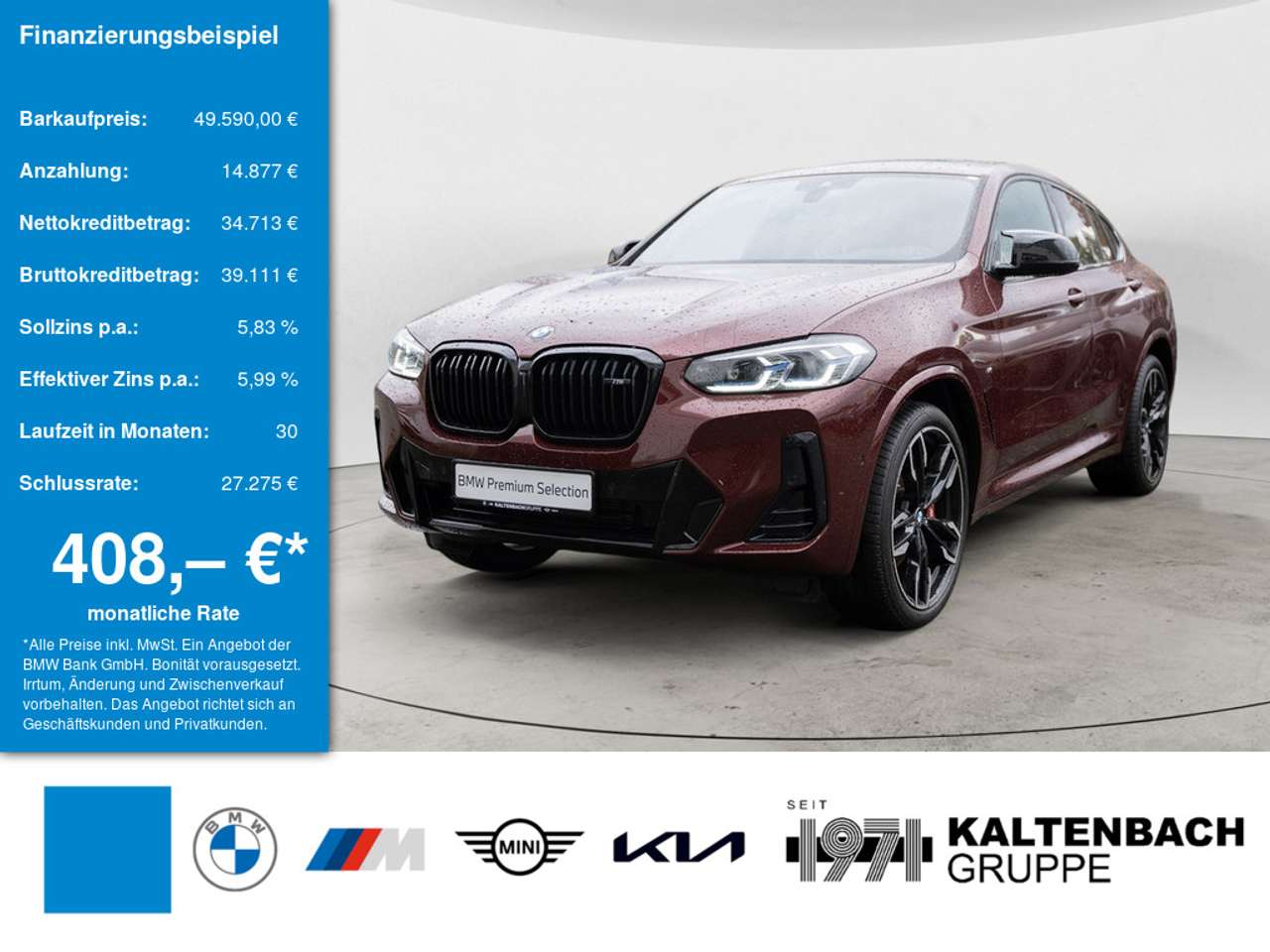 BMW X4 M — BMW X4 M 40i xDrive FACEL. PANO HUD LASER LED NAVI