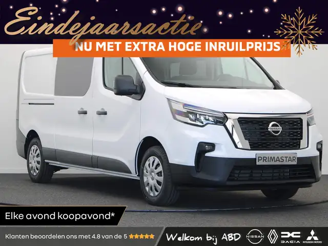Nissan Primastar 2.0 dCi 170pk L2H1 N-Connecta | Dubbele Cabine | A