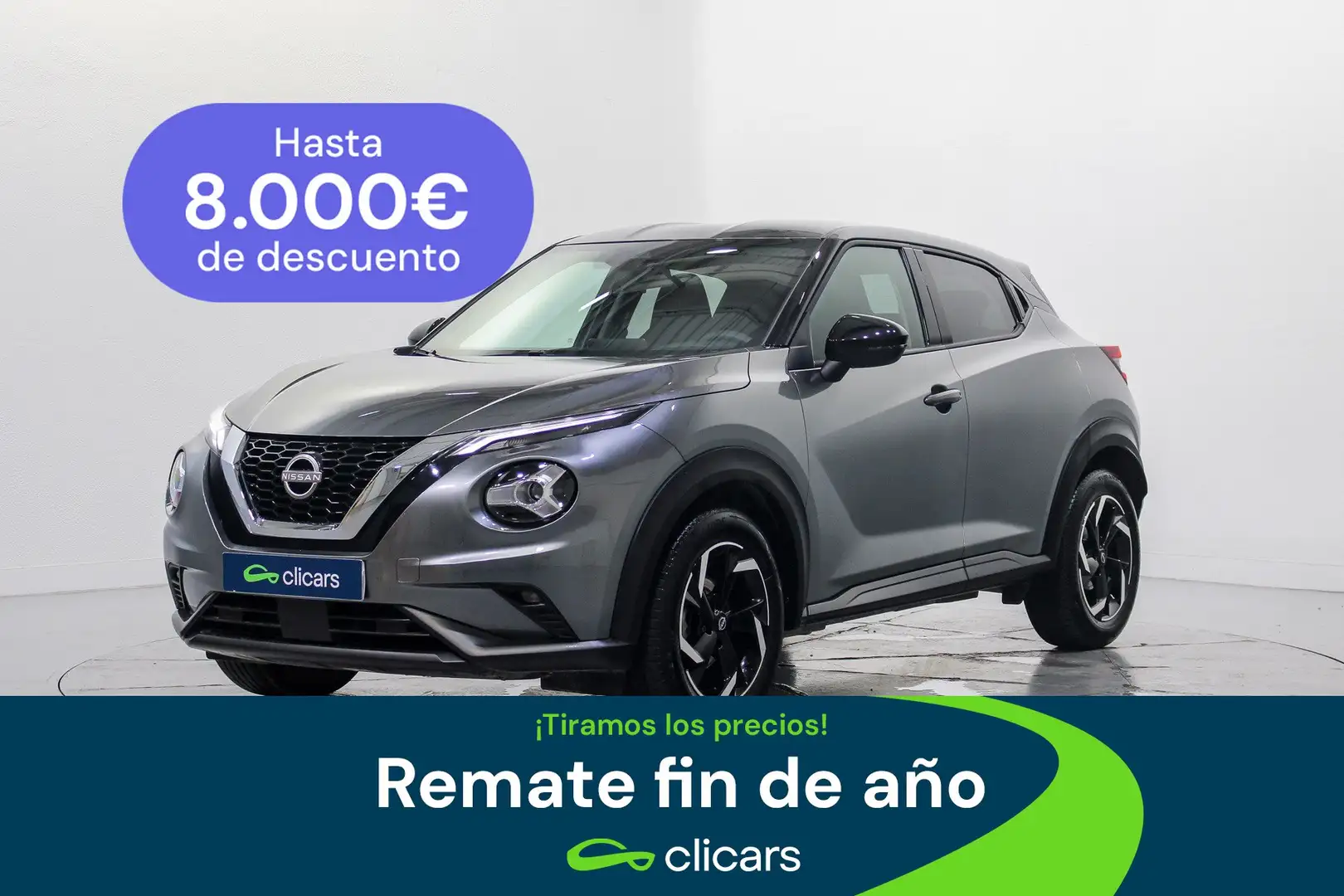 Nissan Juke 1.0 DIG-T Acenta 4x2 84kW Gris - 1