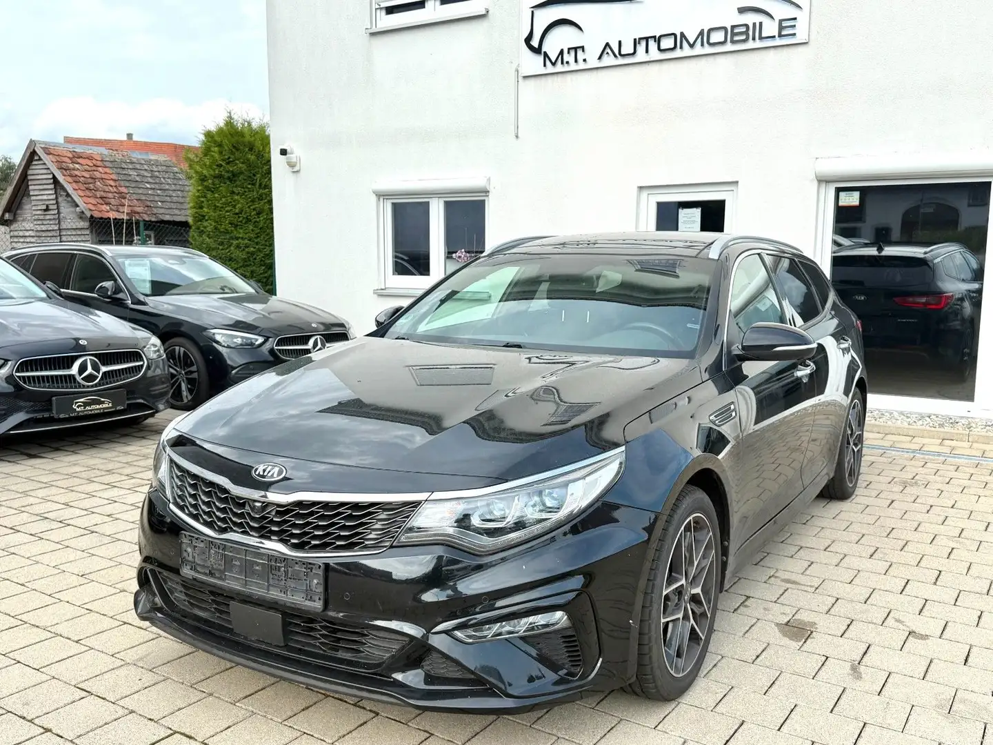 Kia Optima SW GT-Line**MOTOR-SCHADEN*STEUERKETTE NEU Noir - 1