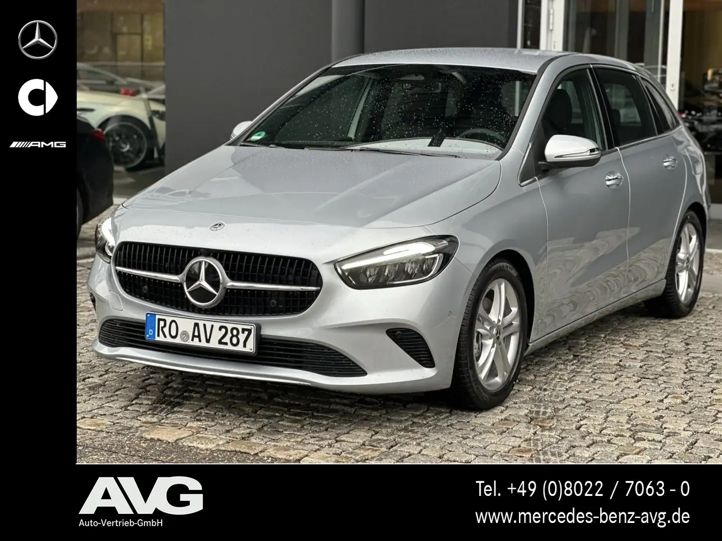 Mercedes-Benz B 180 B 180 Progressive Advanced+ LED AHK Distr RFK Navi Silber - 1