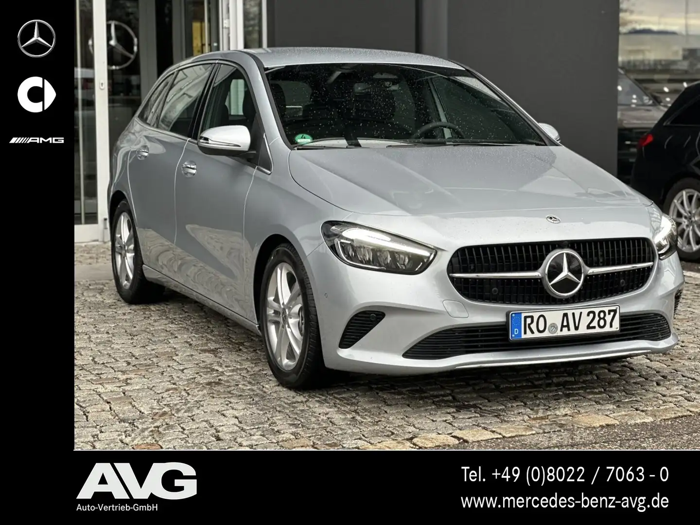 Mercedes-Benz B 180 B 180 Progressive Advanced+ LED AHK Distr RFK Navi Silber - 2