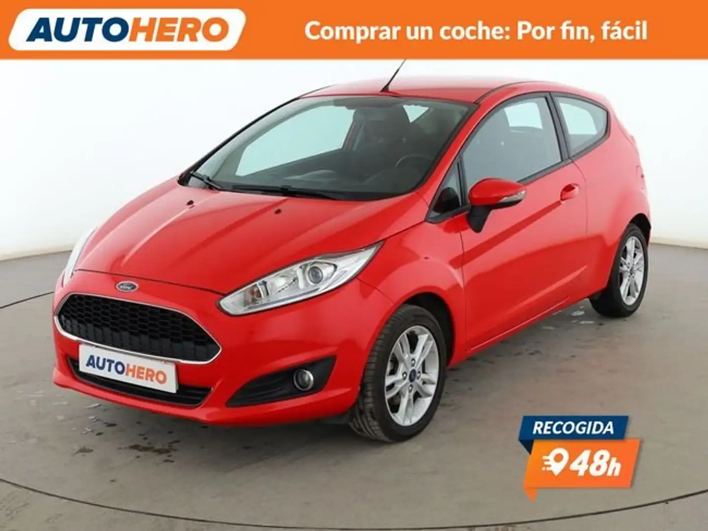 Ford Fiesta 1.25 Trend 82 Rojo - 1