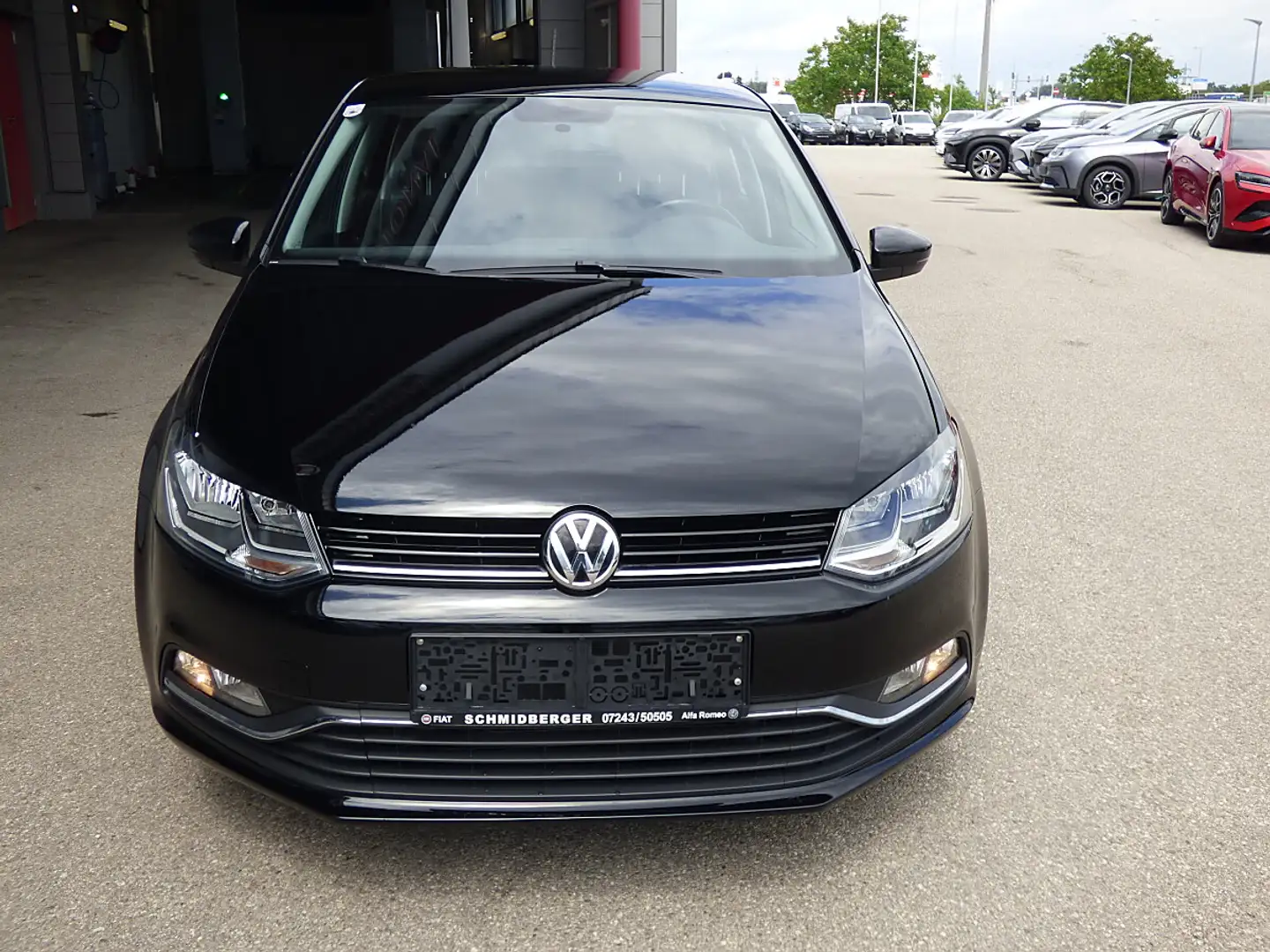 Volkswagen Polo Lounge 1,0 BMT 8-fach bereift Schwarz - 2