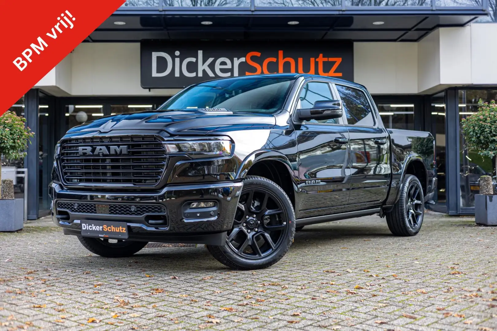 Dodge RAM 1500 Crew Cab Laramie Night RIJKLAAR! Negro - 1