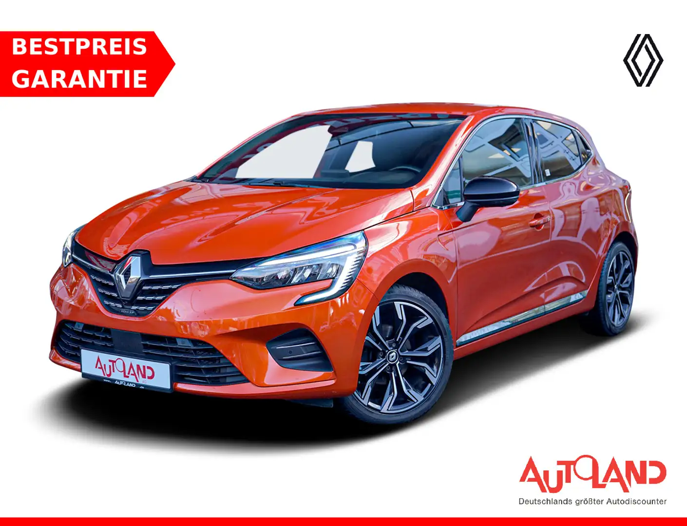 Renault Clio 1.5 Evolution LED Klimaaut. Navi Kamera DAB Orange - 1