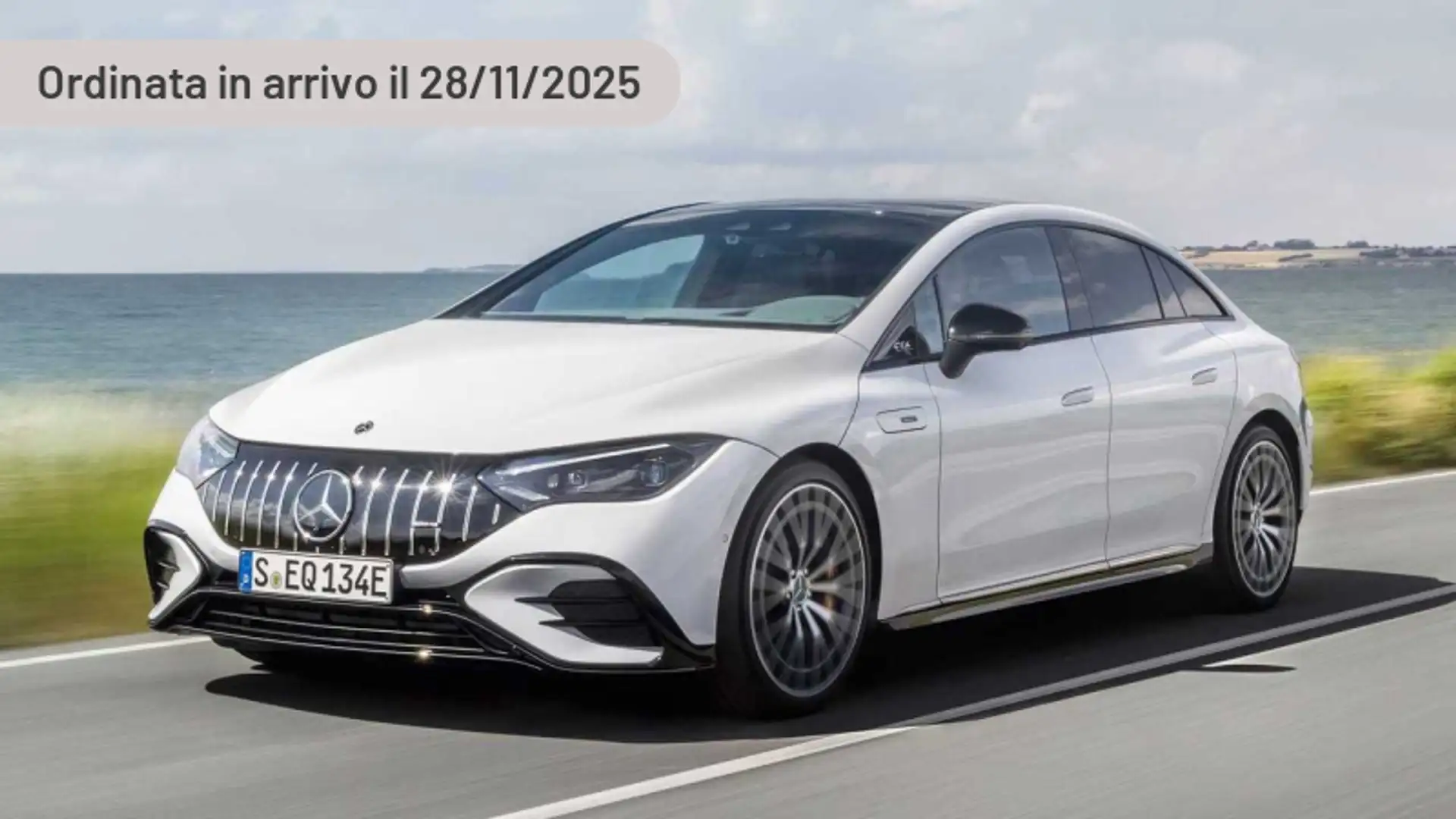 Mercedes-Benz EQE 300 300 Premium Extra Argintiu - 2